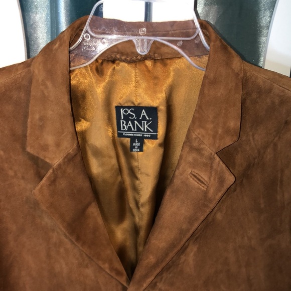 Jos. A. Bank Suede 3 Button Sport Blazer/Jacket - Picture 3 of 7